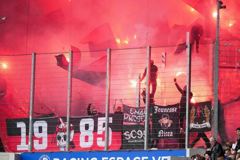Football. Ligue 1. RC Strasbourg Alsace - OGC Nice. 04.04.2026