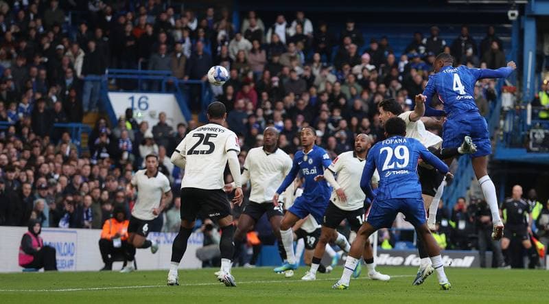 Football. Emirates FA Cup. Chelsea - Port Vale. 04.04.2026