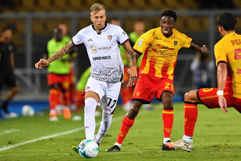 Football. Serie A. U.S. Lecce - Cagliari Calcio. 19.09.2025