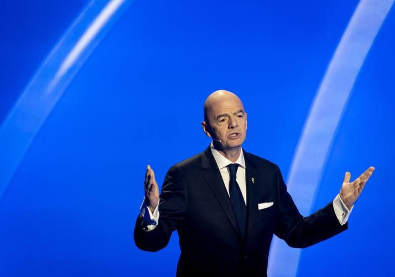 Football. FIFA. Press Conference. 14.12.2025
