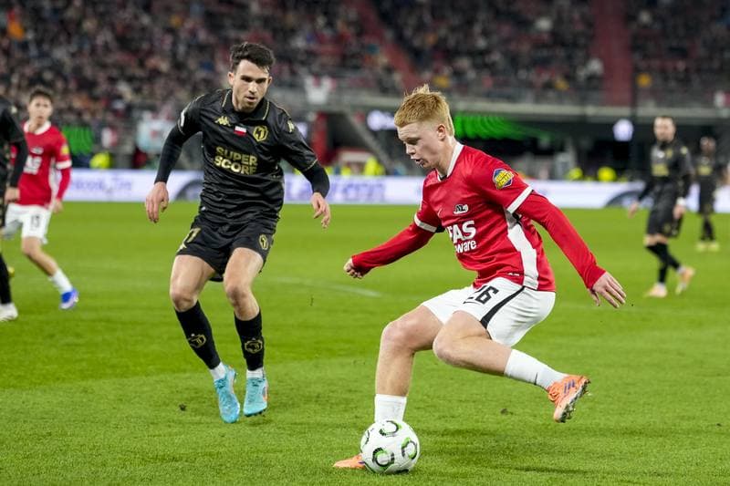 Football. UEFA Europa Conference League. AZ - Jagiellonia Bialystok. 18.12.2025