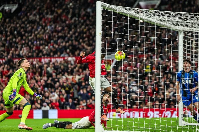 Football. Premier League. Manchester United - Bournemouth. 15.12.2025