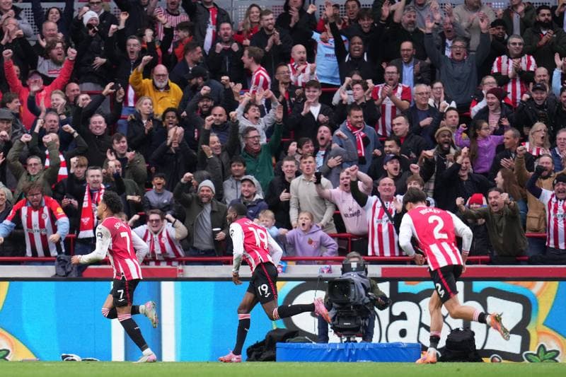 Football. Premier League. Brentford - Newcastle United. 09.11.2025
