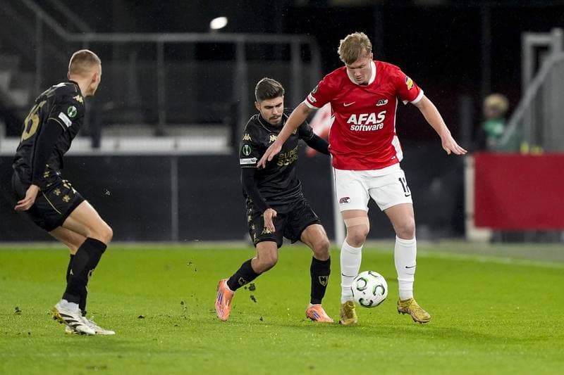 Football. UEFA Europa Conference League. AZ - Jagiellonia Bialystok. 18.12.2025