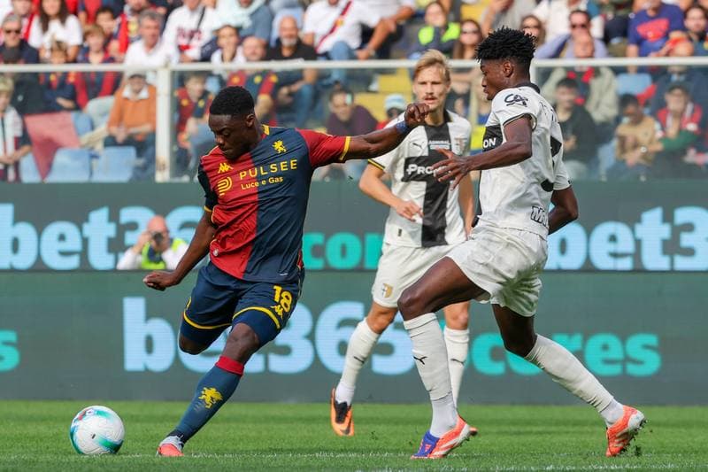 Football. Serie A. Genoa - Parma. 19.10.2025