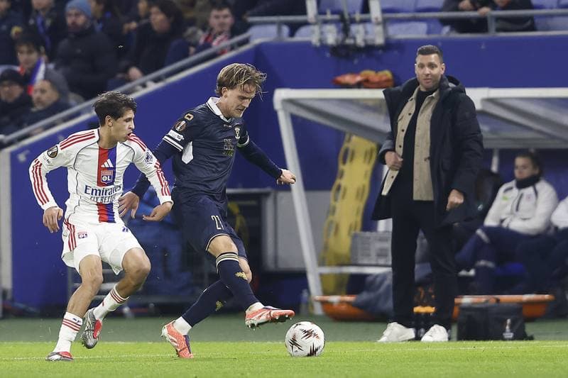Football. UEFA Europa League. Olympique Lyon - Go Ahead Eagles. 17.11.2025
