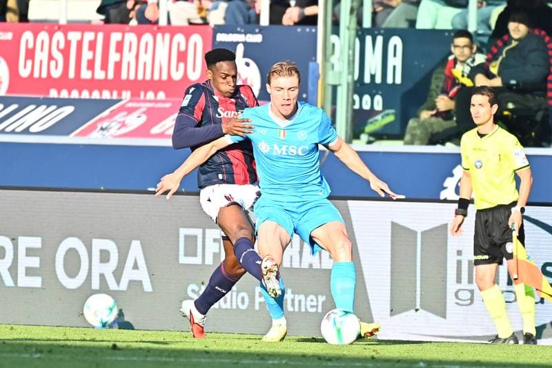 Football. Serie A. Bologna FC - SSC Napoli. 09.11.2025
