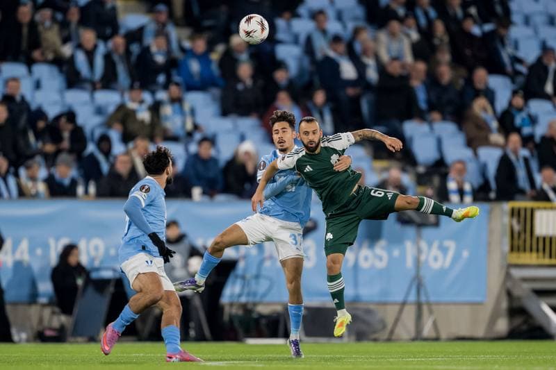 Football. UEFA Europa League. MalmA FF - Panathinaikos. 06.11.2025