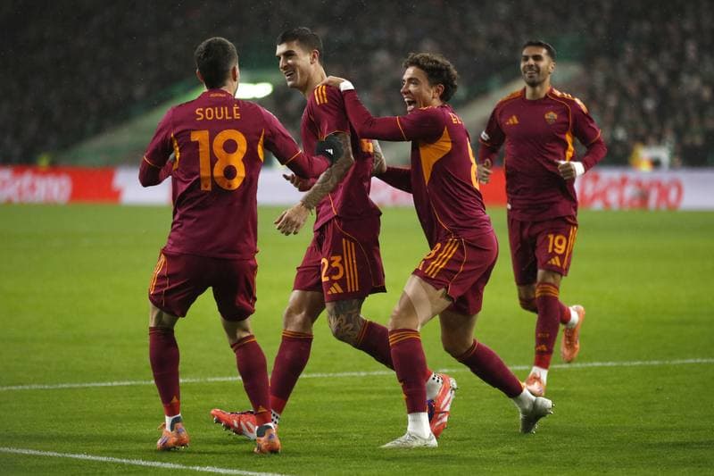 Football. UEFA Europa League. Celtic - Roma. 11.12.2025