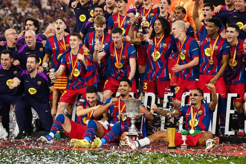 Football. Spanish Super Cup. Barcelona - Real Madrid. 12.01.2026