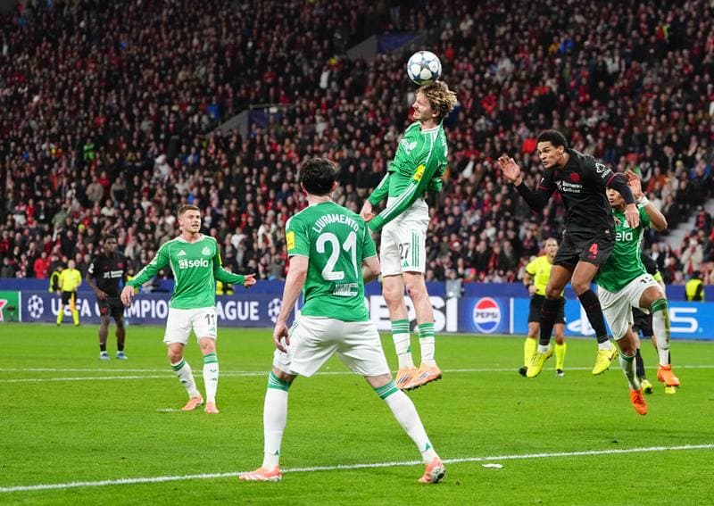Football. UEFA Champions League. Bayer 04 Leverkusen - Newcastle United. 10.12.2025