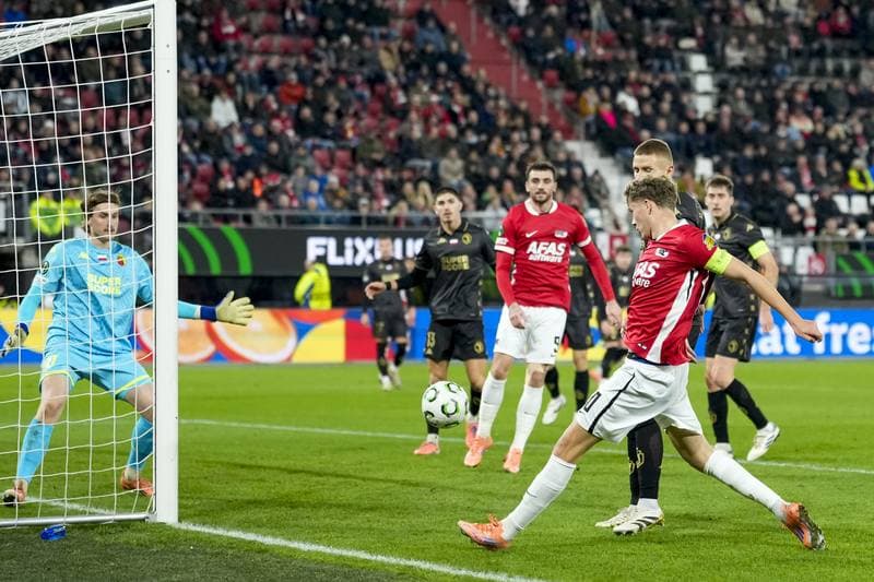 Football. UEFA Europa Conference League. AZ - Jagiellonia Bialystok. 18.12.2025