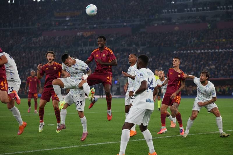 Football. Serie A. AS Roma - FC Internazionale. 18.10.2025