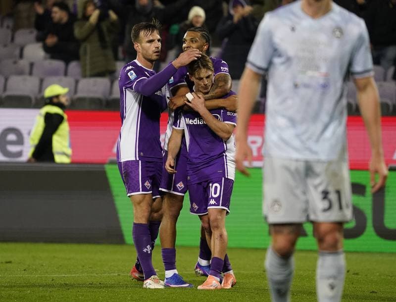 Football. Serie A. Fiorentina - Udinese. 21.12.2025