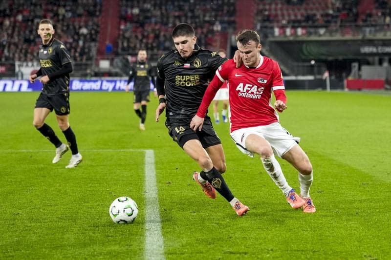 Football. UEFA Europa Conference League. AZ - Jagiellonia Bialystok. 18.12.2025