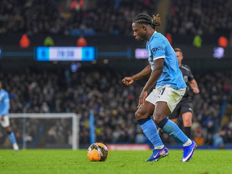Football. Emirates FA Cup. Manchester City - Exeter City. 10.01.2026