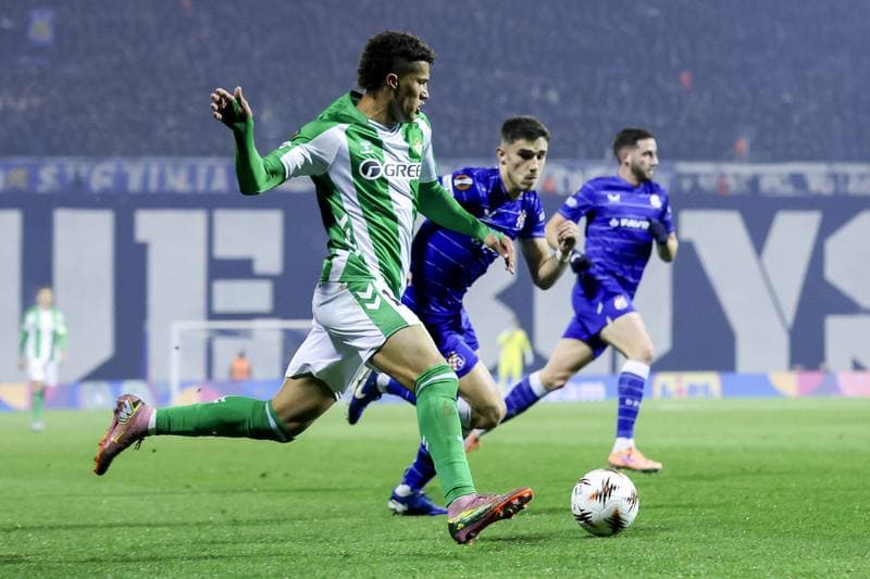 Football. UEFA Europa League. GNK Dinamo - Real Betis. 11.12.2025