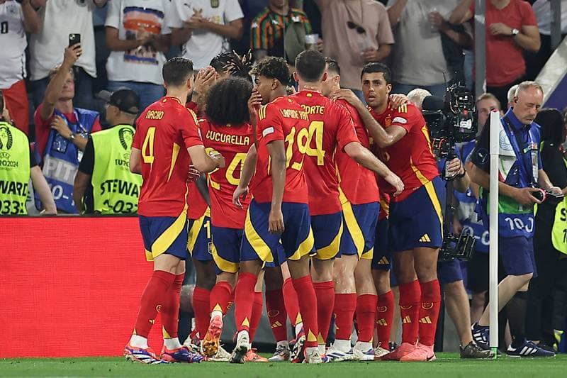 Football. UEFA EURO 2024. Spain - France. 09.07.2024