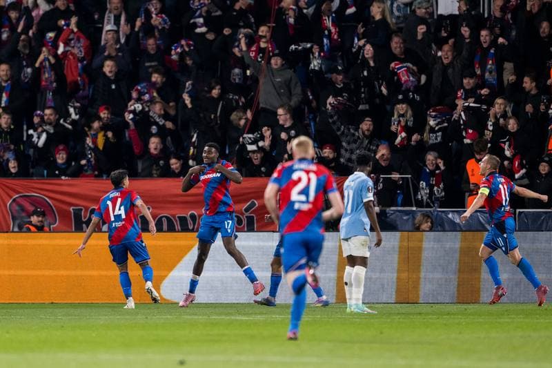 Football. UEFA Europa League. Viktoria Plzen - MalmA FF. 02.10.2025