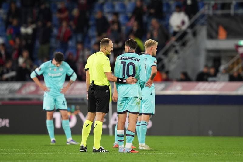 Football. UEFA Europa League. Bologna - Freiburg. 02.10.2025