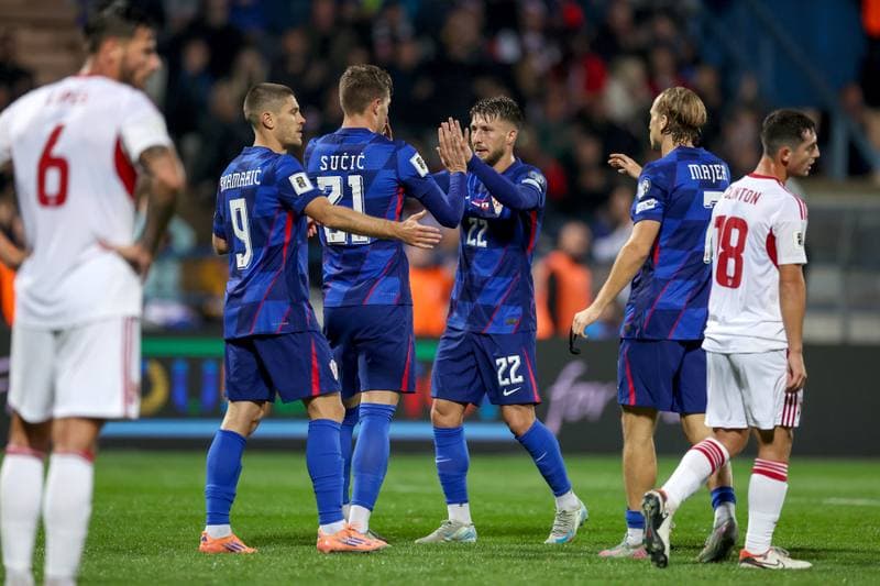 Football. FIFA World Cup Qualifiers. Croatia - Gibraltar. 12.10.2025