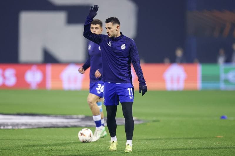 Football. UEFA Europa League. GNK Dinamo - Real Betis. 11.12.2025