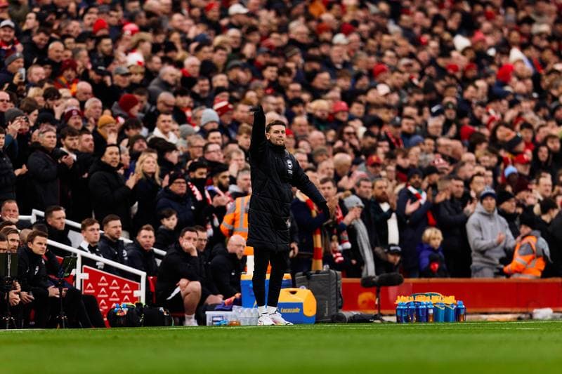 Football. Premier League. Liverpool - Brighton & Hove Albion. 13.12.2025