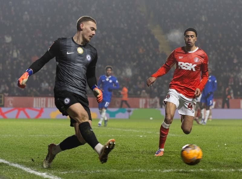 Football. Emirates FA Cup. Charlton Athletic - Chelsea. 10.01.2026