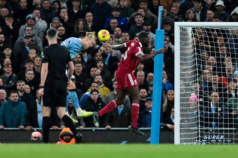 Football. Premier League. Manchester City - Liverpool. 09.11.2025