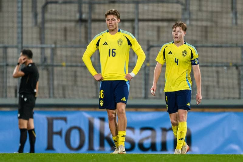 Football. UEFA Under-21 Qualifier. Sweden - Poland. 14.10.2025