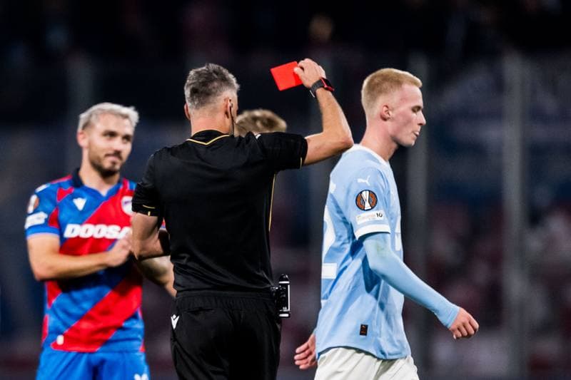 Football. UEFA Europa League. Viktoria Plzen - MalmA FF. 02.10.2025