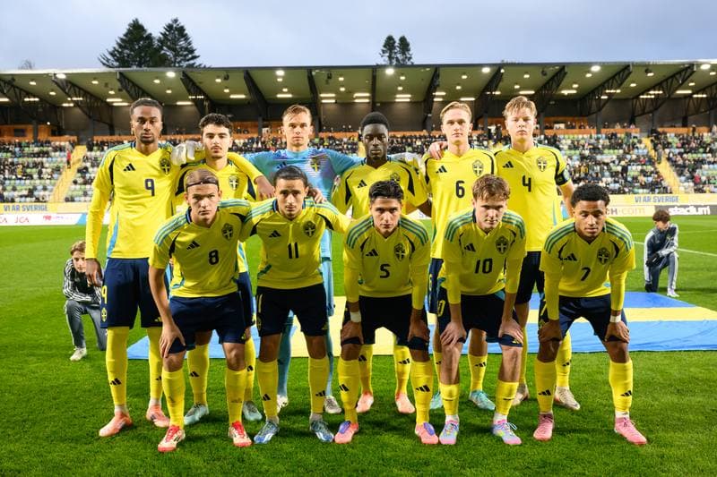 Football. UEFA Under-21 Qualifier. Sweden - Poland. 14.10.2025