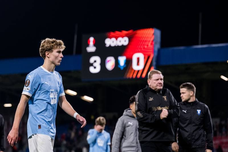 Football. UEFA Europa League. Viktoria Plzen - MalmA FF. 02.10.2025