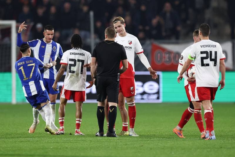 Football. UEFA Europa League. FC Utrecht - Porto. 06.11.2025