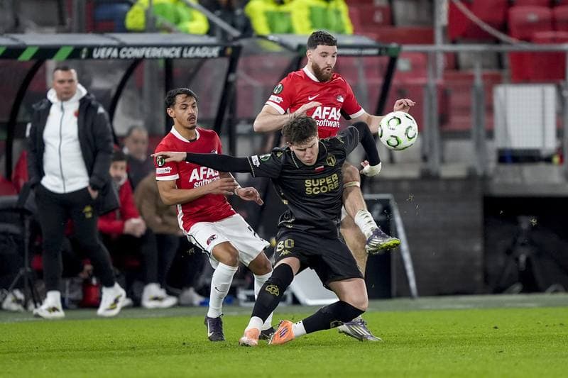 Football. UEFA Europa Conference League. AZ - Jagiellonia Bialystok. 18.12.2025