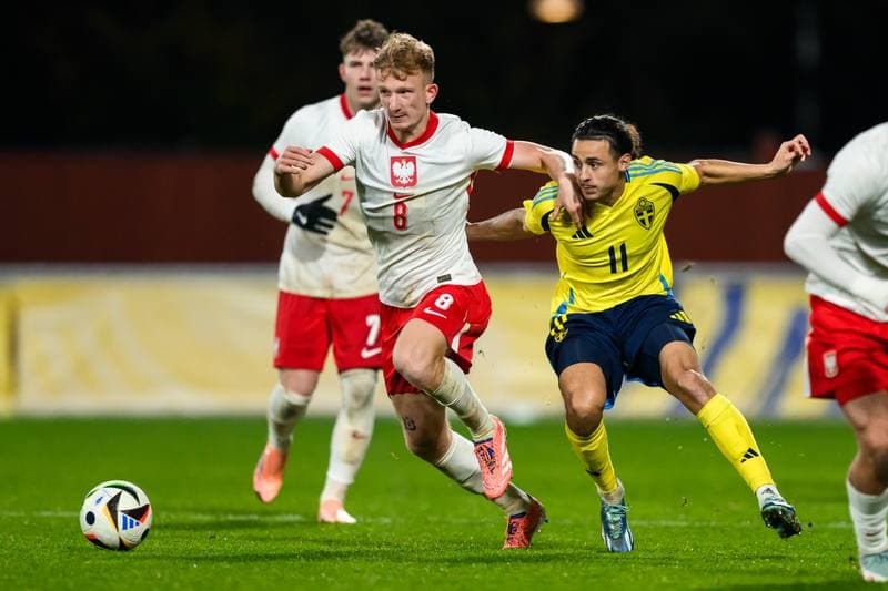 Football. UEFA Under-21 Qualifier. Sweden - Poland. 14.10.2025