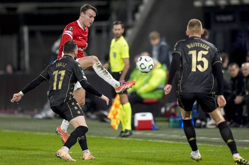 Football. UEFA Europa Conference League. AZ - Jagiellonia Bialystok. 18.12.2025