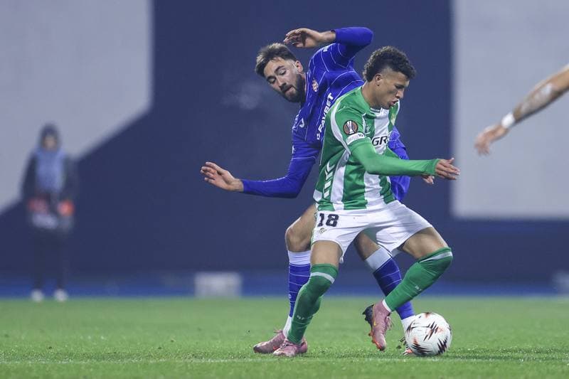Football. UEFA Europa League. GNK Dinamo - Real Betis. 11.12.2025