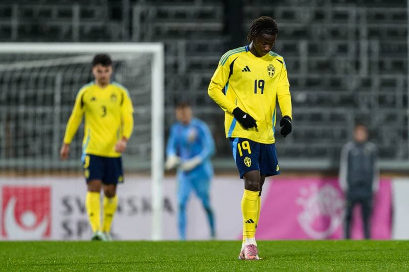 Football. UEFA Under-21 Qualifier. Sweden - Poland. 14.10.2025