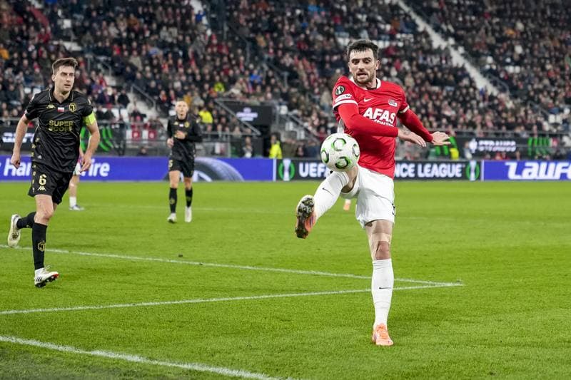 Football. UEFA Europa Conference League. AZ - Jagiellonia Bialystok. 18.12.2025