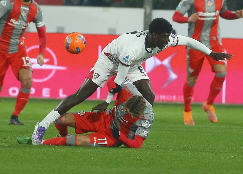 Football. Serie A. Cremonese - Cagliari. 08.01.2026