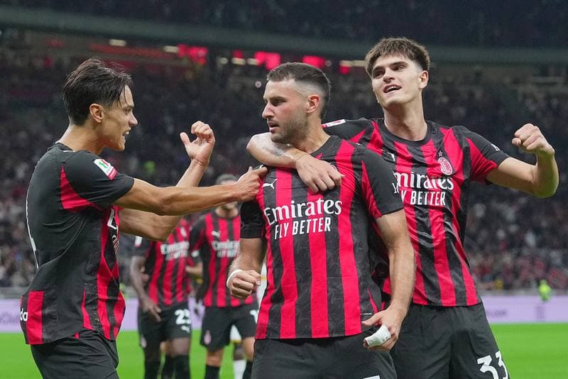 Football. Frecciarossa Italian Cup. Milan - Lecce. 23.09.2025