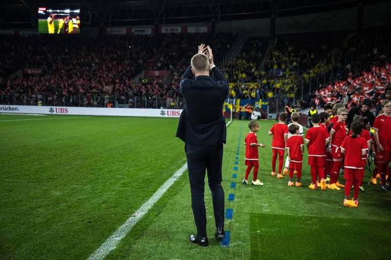 Football. FIFA World Cup Qualifier. Switzerland - Sweden. 15.11.2025