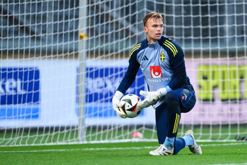 Football. UEFA Under-21 Qualifier. Sweden - Poland. 14.10.2025