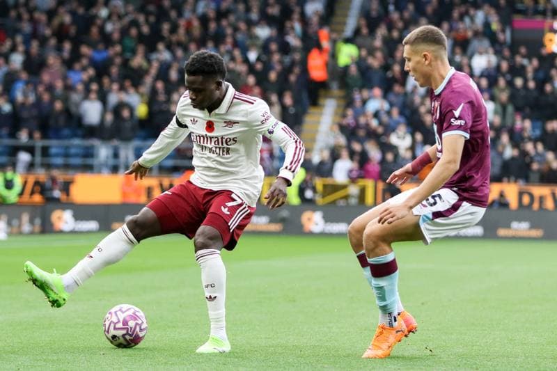 Football. Premier League. Burnley - Arsenal. 01.11.2025