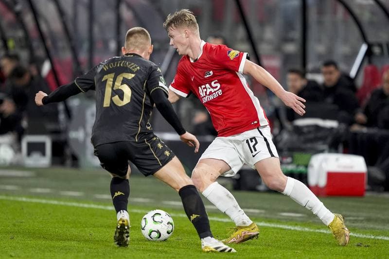 Football. UEFA Europa Conference League. AZ - Jagiellonia Bialystok. 18.12.2025