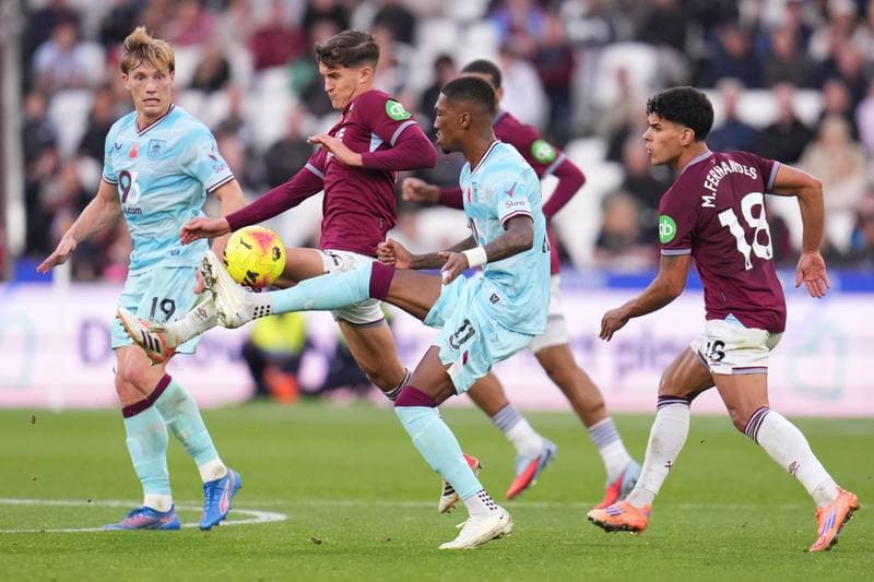 Football. Premier League. West Ham United - Burnley. 08.11.2025