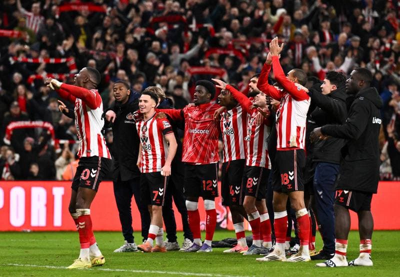 Football. Premier League. Sunderland - Newcastle United. 14.12.2025