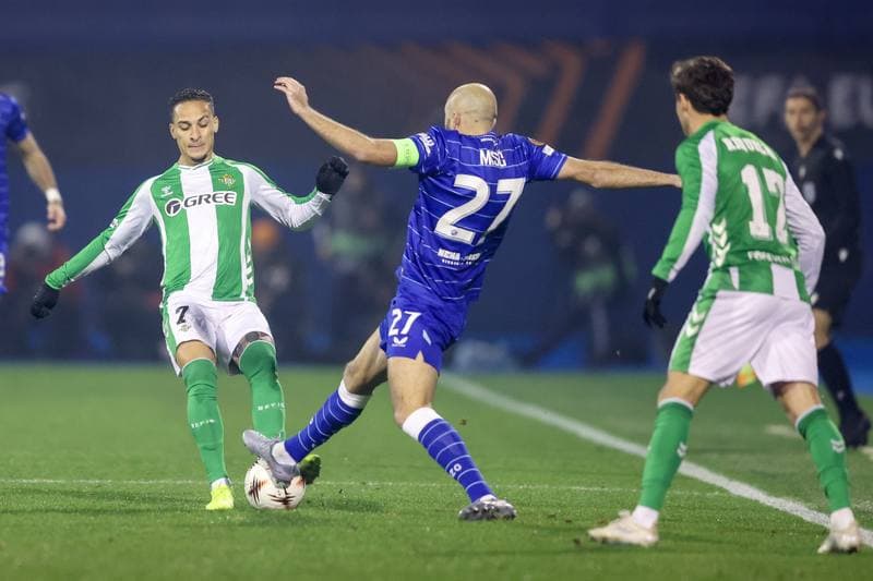 Football. UEFA Europa League. GNK Dinamo - Real Betis. 11.12.2025