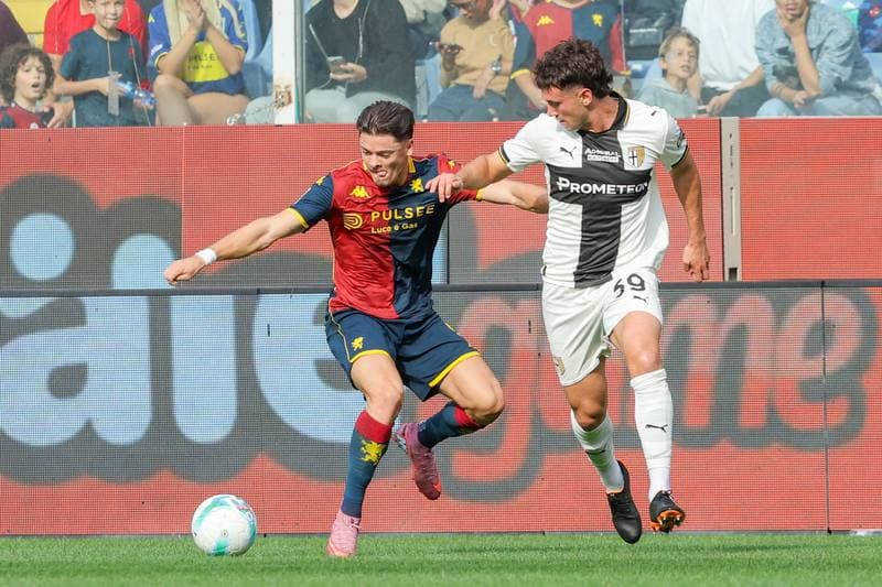 Football. Serie A. Genoa - Parma. 19.10.2025